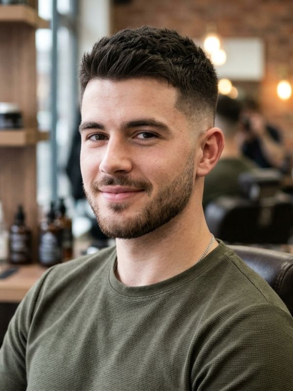 Low Fade Crew Cut