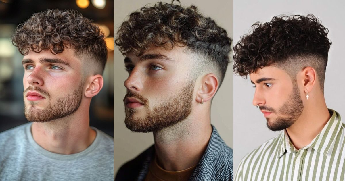 Low vs Mid vs High Burst Fade Curly Hair