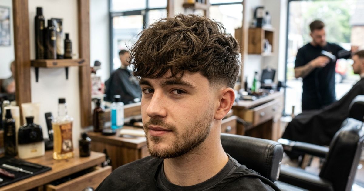 Messy Low Taper Fade Fringe