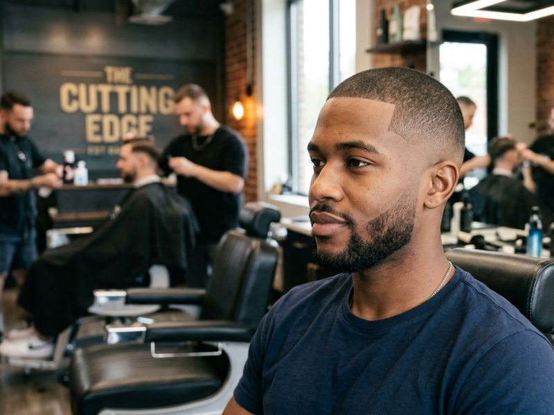 Modern Low Taper Fade Buzz Cut