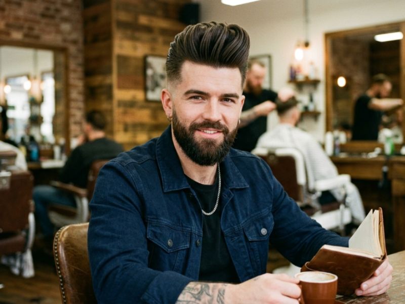 Pompadour Quiff