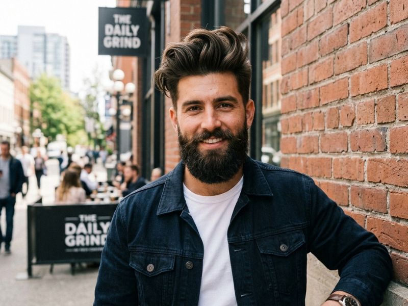 Quiff with Beard
