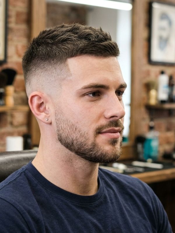 Skin Fade Crew Cut