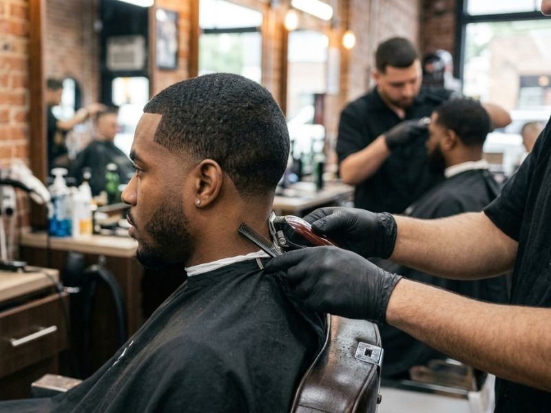 Skin Fade Low Taper Fade Buzz Cut