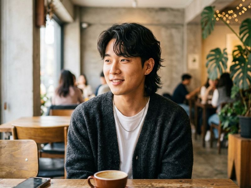 Soft Texture Asian Mullet