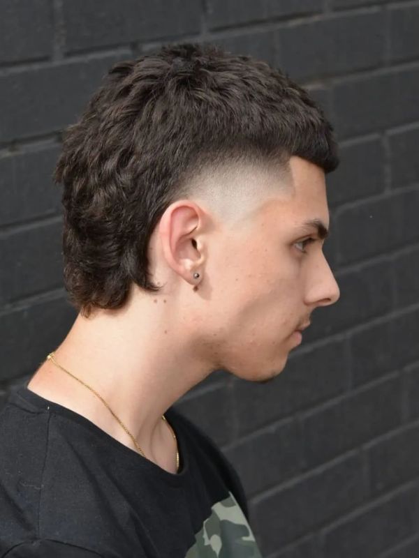 Taper Short Mullet Fade
