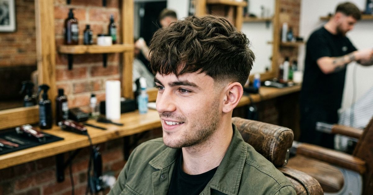 Thick Hair Low Taper Fringe