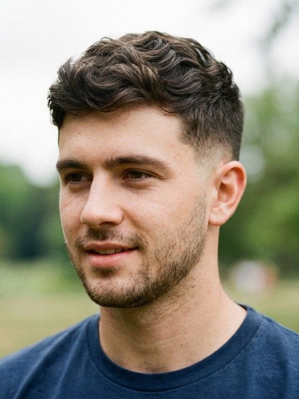 Wavy Crew Cut