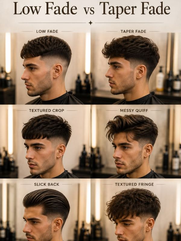 What Is Low Taper Fade Fluffy Hair?